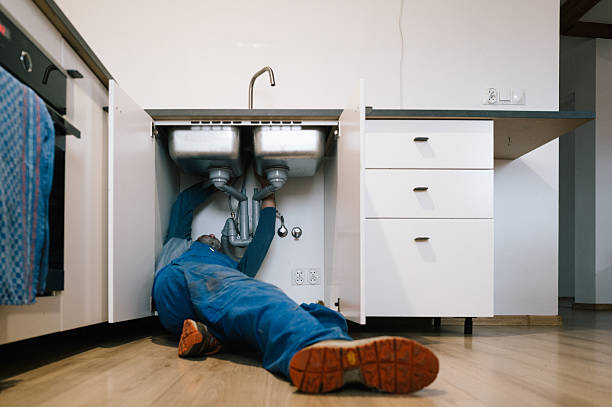 Professional Plumbing technician working in Covington, VA